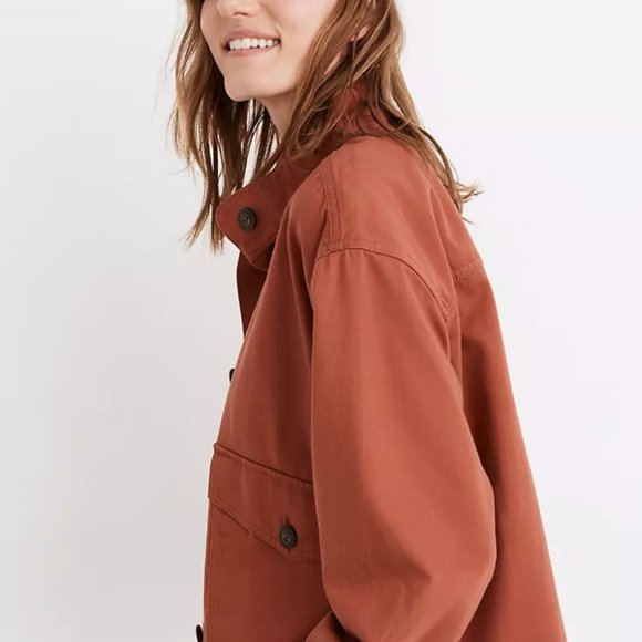 Madewell Bayview Balloon-Sleeve Jacket - Picture 3 of 4